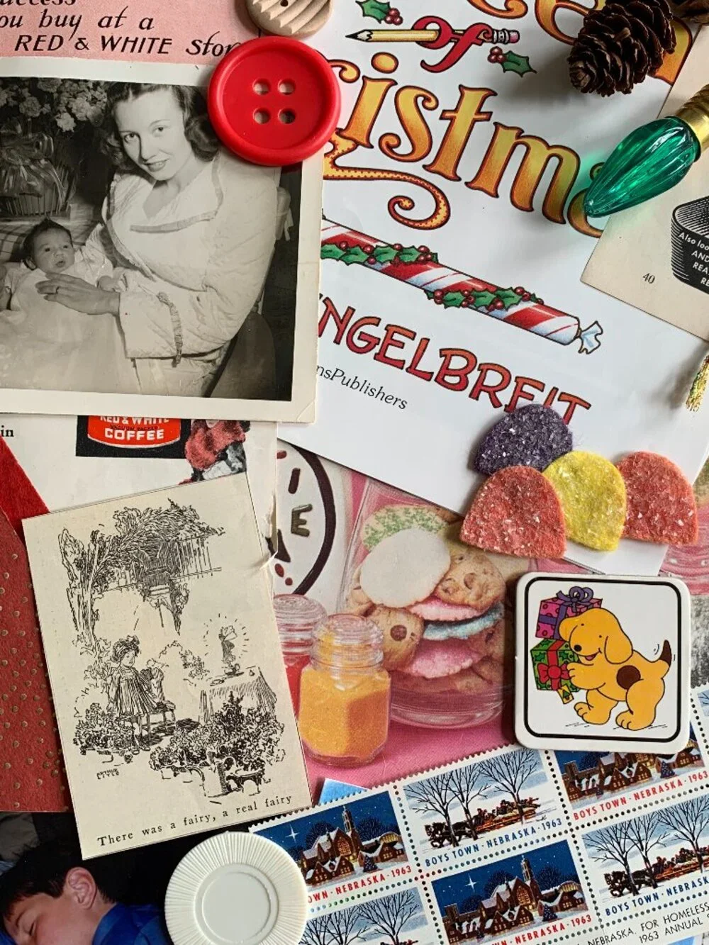 Christmas Ephemera for Junk Journaling!  Buyer will receive ALL that's pictured.